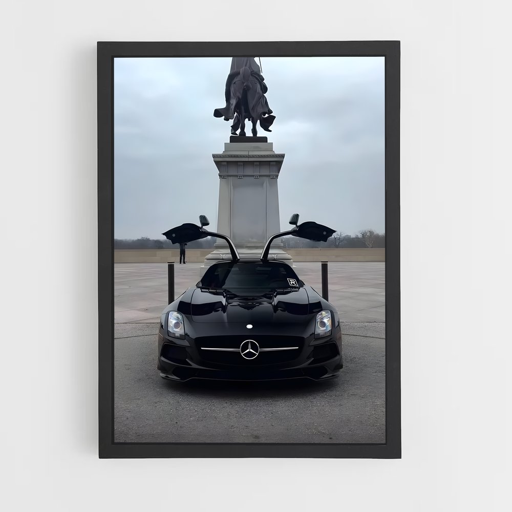 Poster Puissance Élégante – affiche Mercedes (vue 2)